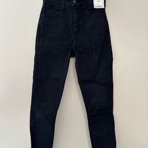 Abercrombie & Fitch High Rise Black Jeans
